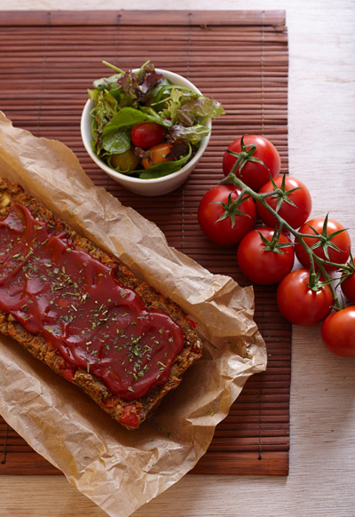 No-meatloaf met linzen en noten