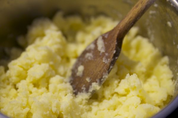 aardappelpuree voor kroketten