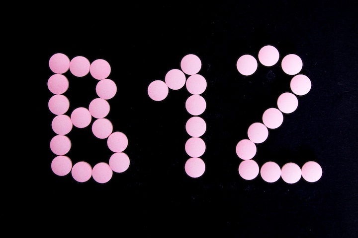 Een B12-tekort, supplement