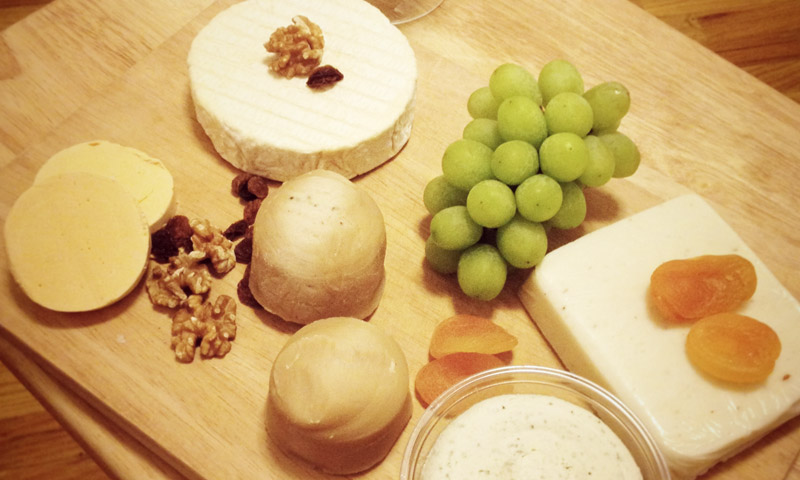 Kaas gemaakt van noten - vegan trend NY