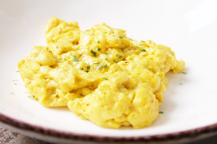 V-eggie roerei zonder eieren