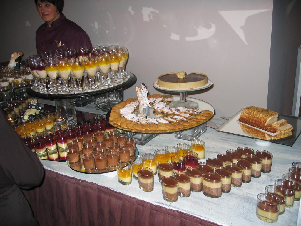 Vegan dessertbufet huwelijk