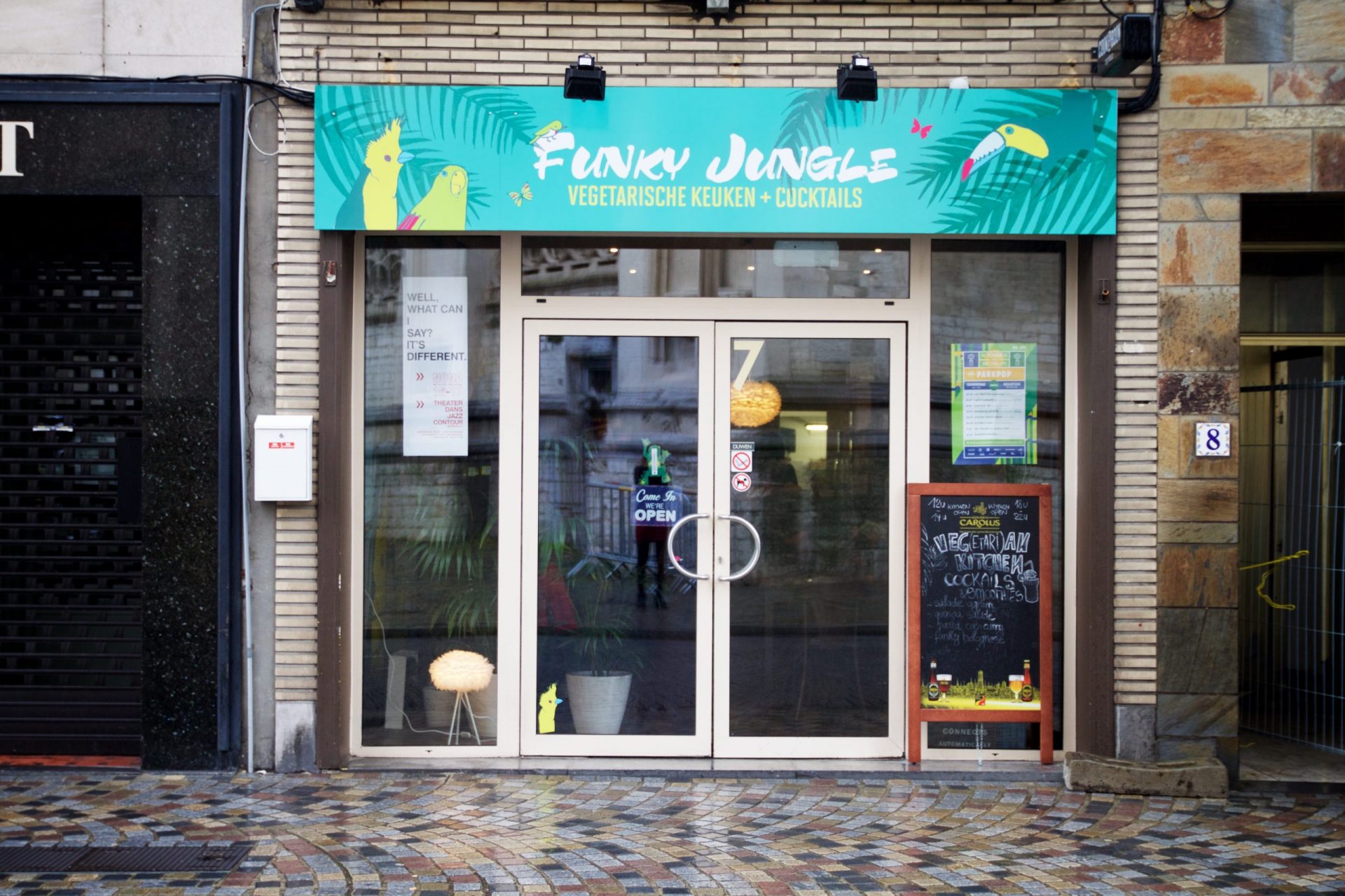 Funky Jungle in Mechelen - vegetarisch en cocktails