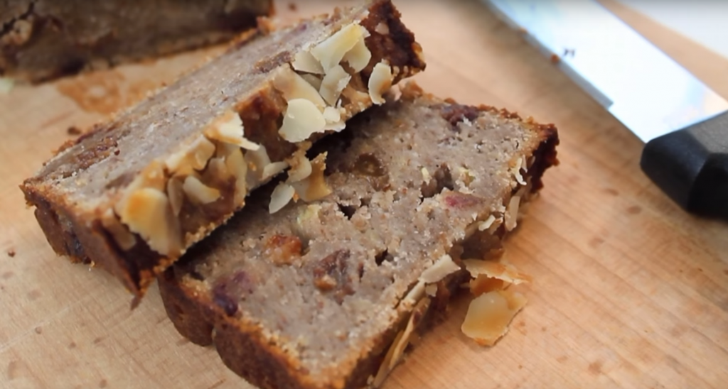 Gezond bananenbrood - vegan en suikervrij