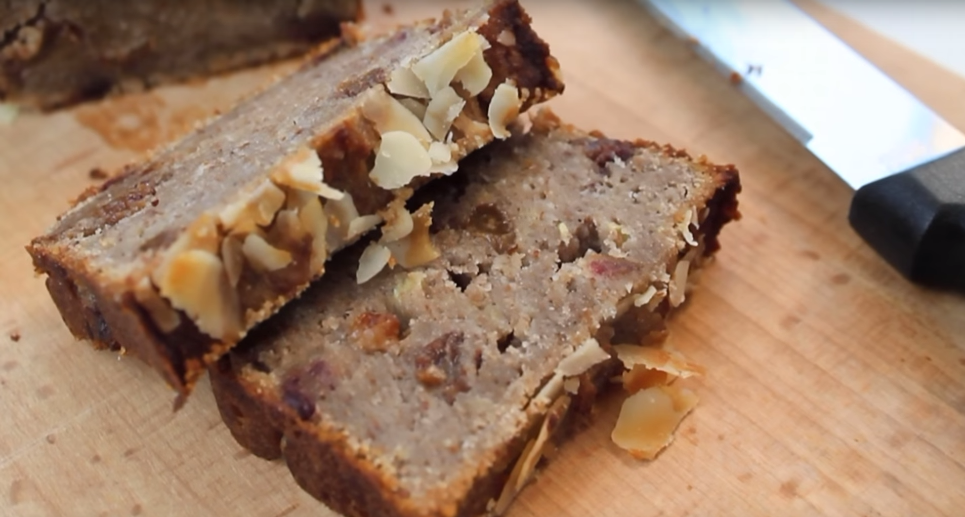 Gezond bananenbrood - vegan en suikervrij