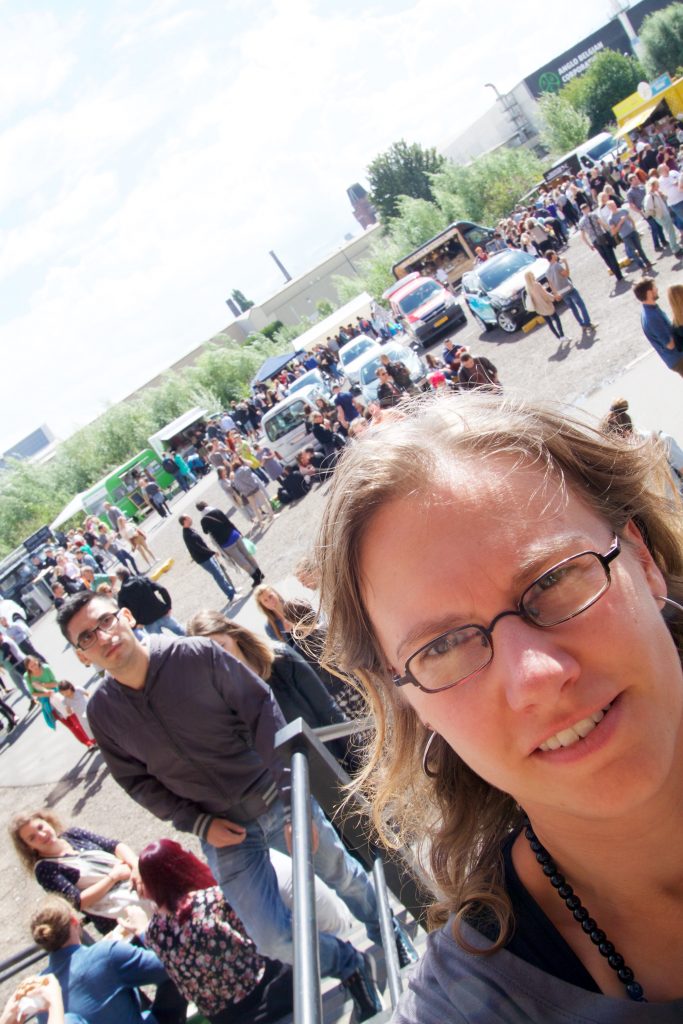 Elke op Vegan summer fest
