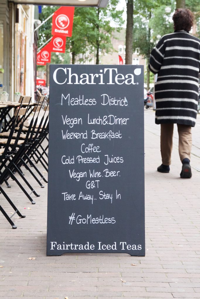 Meatless District Amsterdam vegan lunch