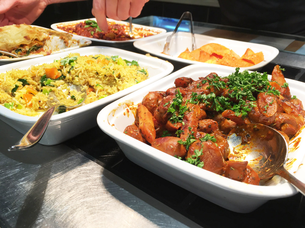 buffet bij Noordoever