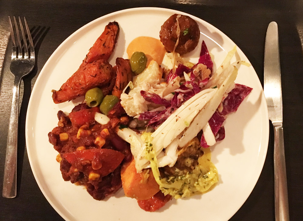 vegan eten bij Noordoever