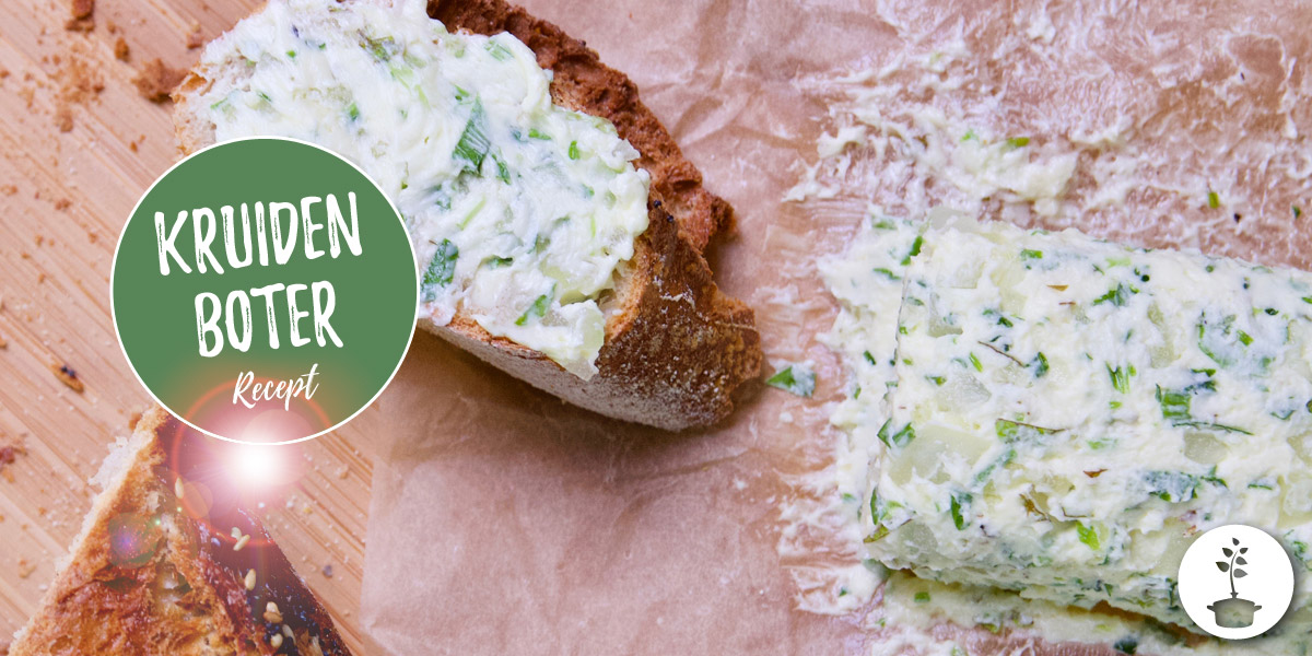 Kruidenboter maken - vegan recept