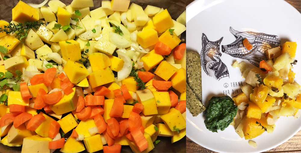 flespompoen in de oven