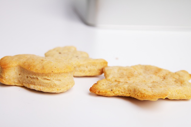 2 versies van de koekjes: dik en dun