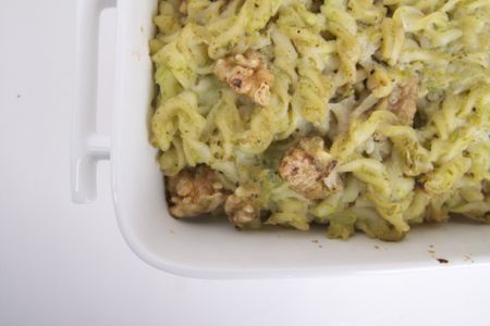 Pasta romanesco met walnoten