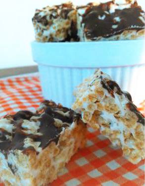 Vegan rice krispies met marshmallows