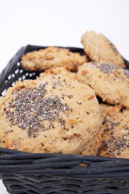 broodjes chiazaad in mandje