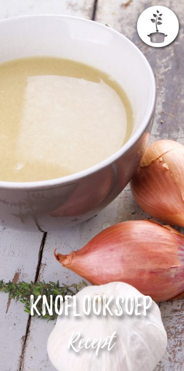 Knoflooksoep recept