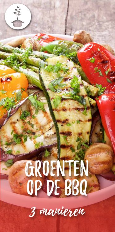Groenten op de bbq