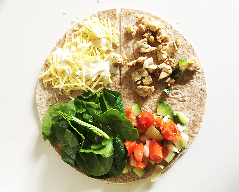 Gegrilde wrap à la tiktok