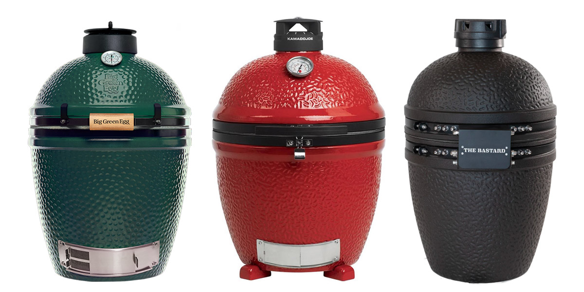 Big Green Egg vs Kamado Joe vs The Bastard
