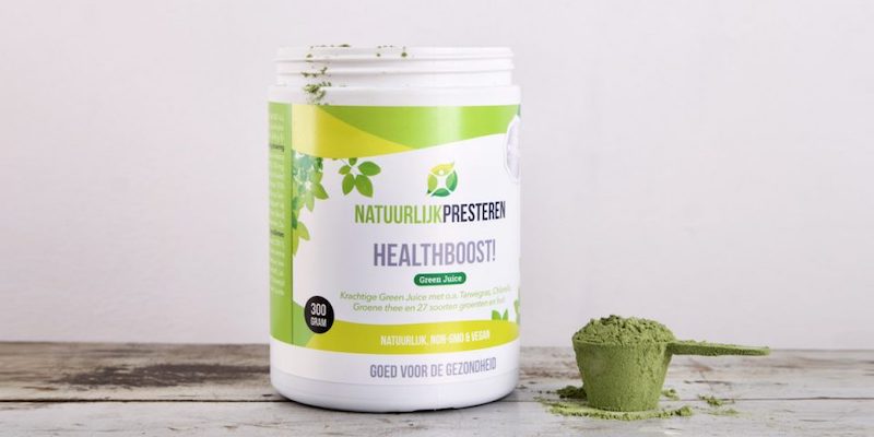 Healthboost Green Juice van Natuurlijk presteren
