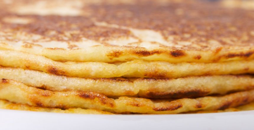 veganistische pannenkoeken zonder eieren